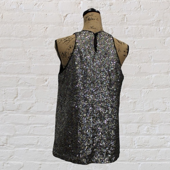 Milly Stretch Sequins Marie Tank - Picture 3 of 4